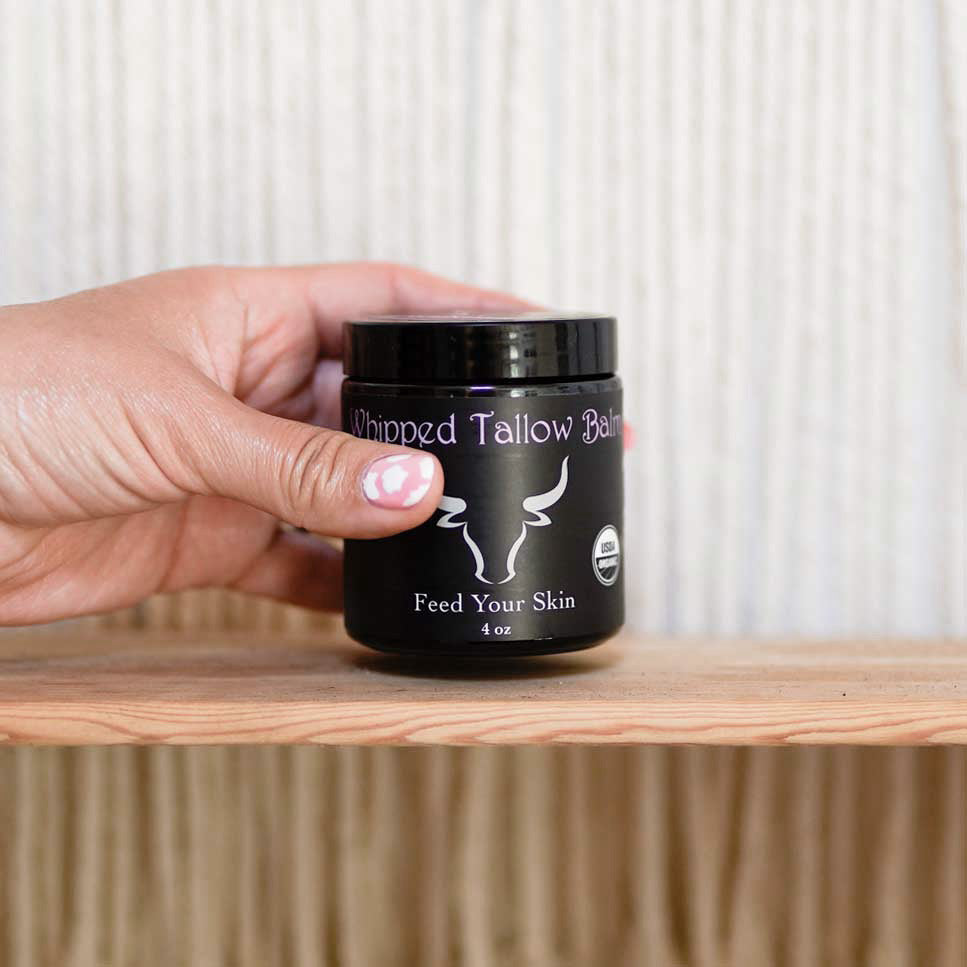 Certified 100% Organic Whipped Tallow Balm