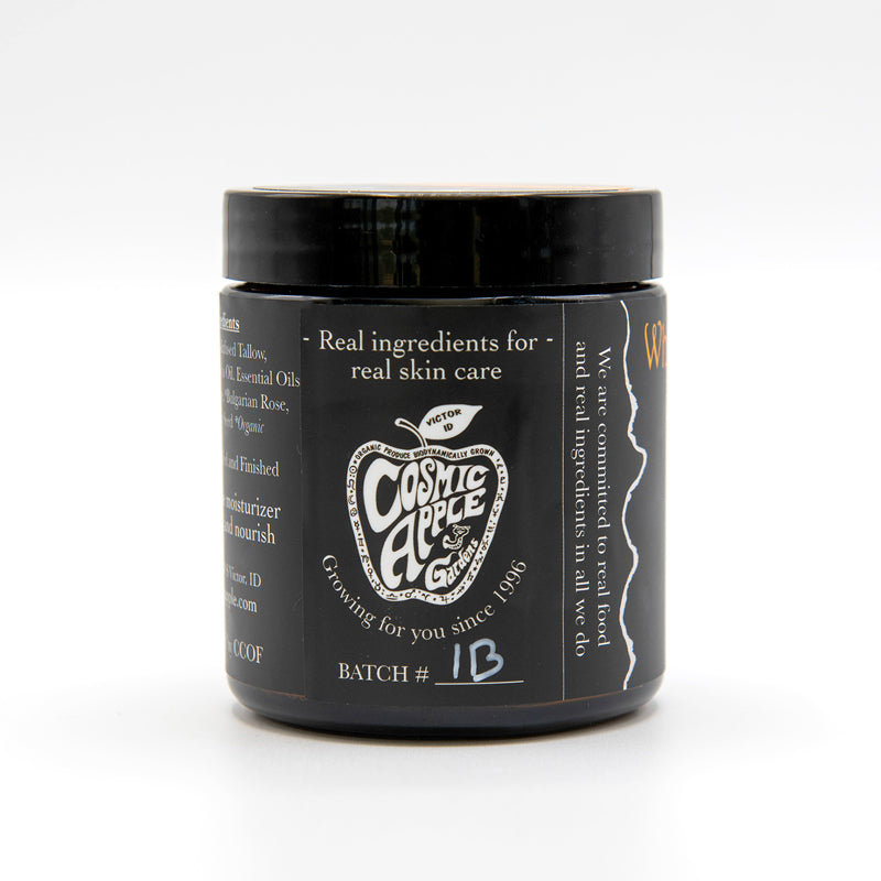 Certified 100% Organic Tallow Balm with Calendula & Rose – Deep Hydration for Mature Skin
