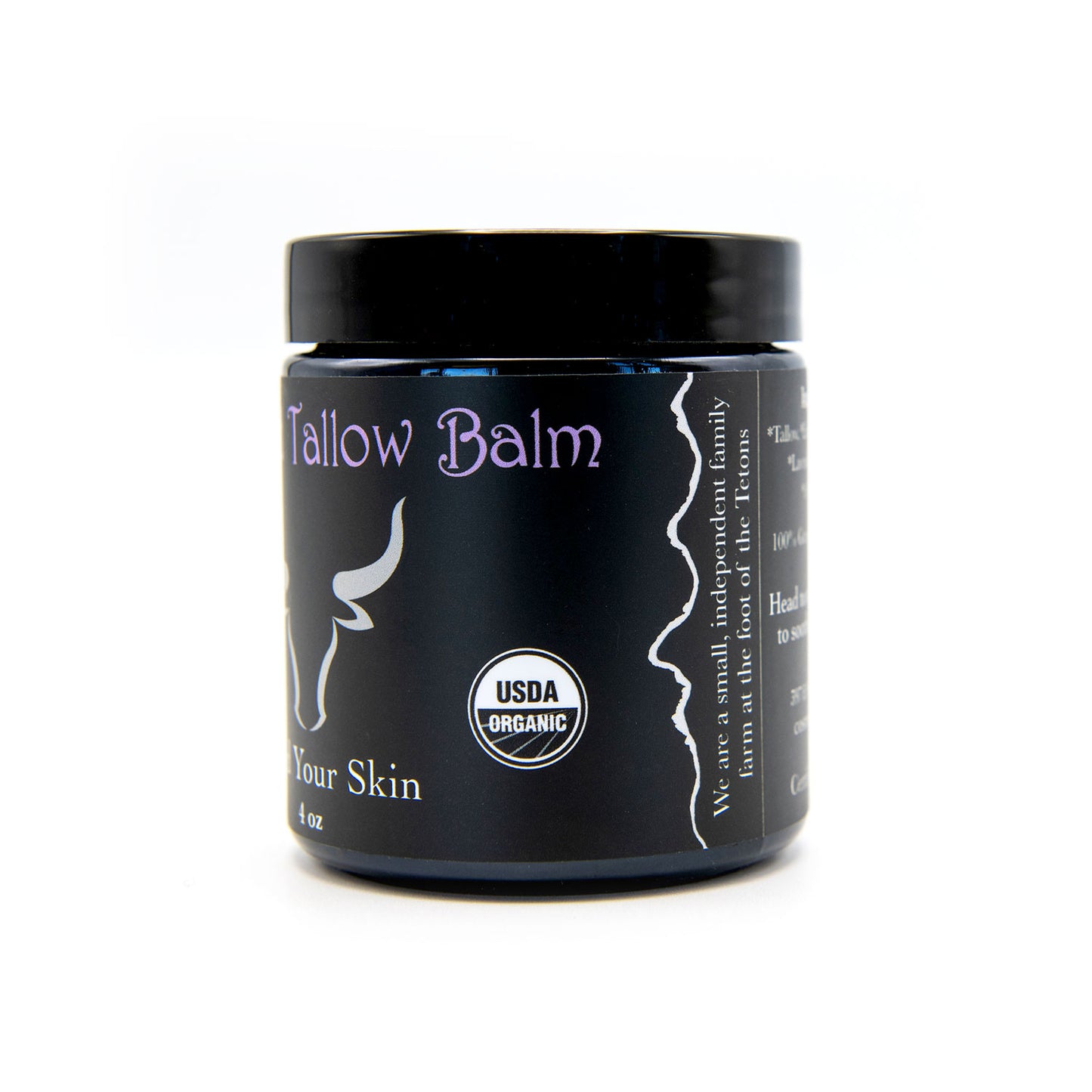 Certified 100% Organic Whipped Tallow Balm
