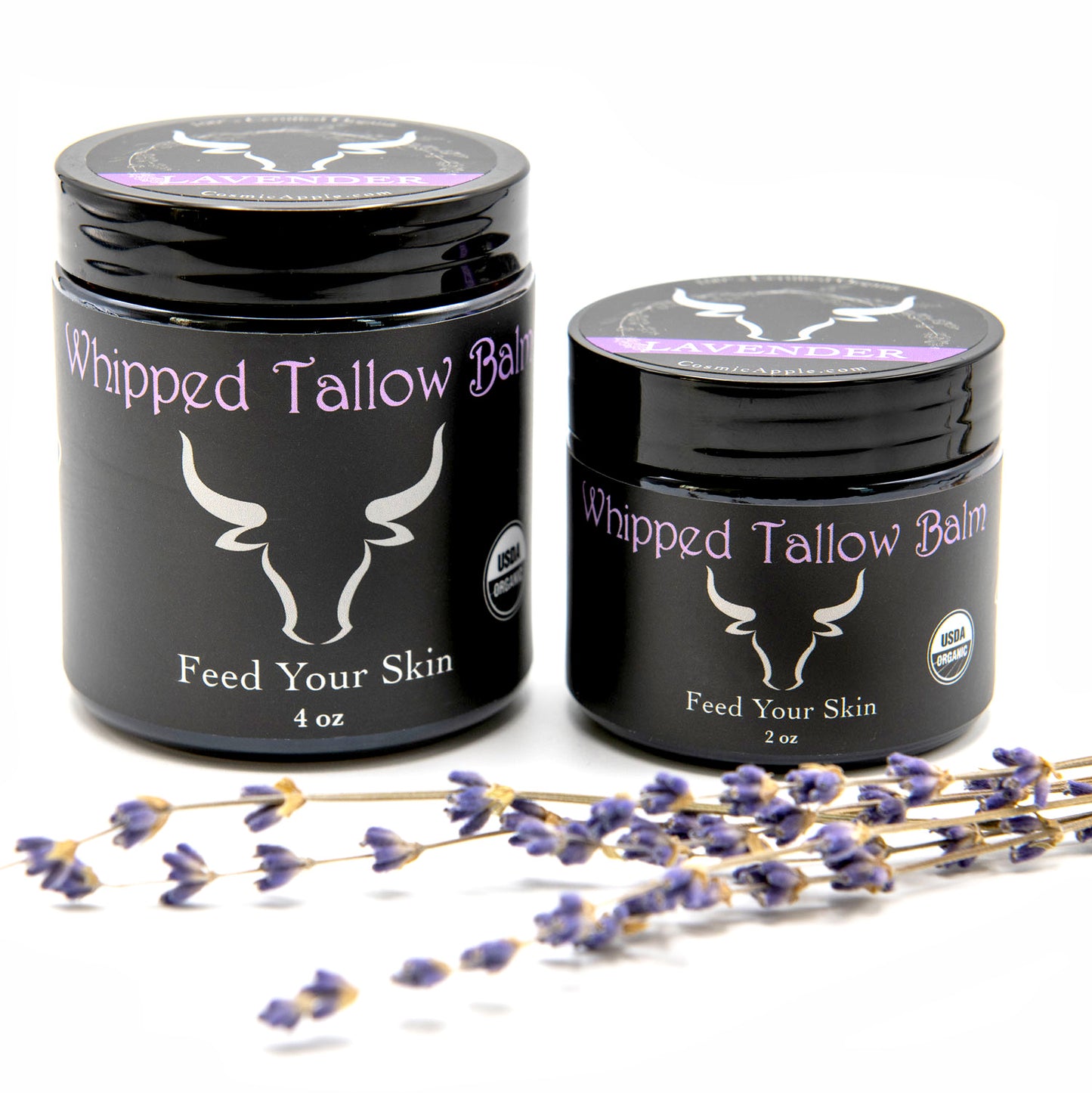 Certified 100% Organic Whipped Tallow Balm