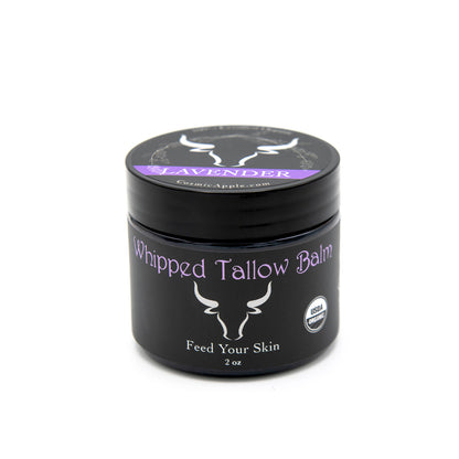 Certified 100% Organic Whipped Tallow Balm