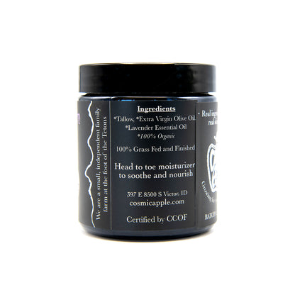 Certified 100% Organic Whipped Tallow Balm
