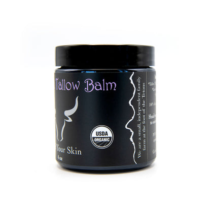 Certified 100% Organic Whipped Tallow Balm