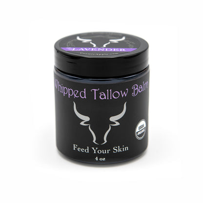 Certified 100% Organic Whipped Tallow Balm