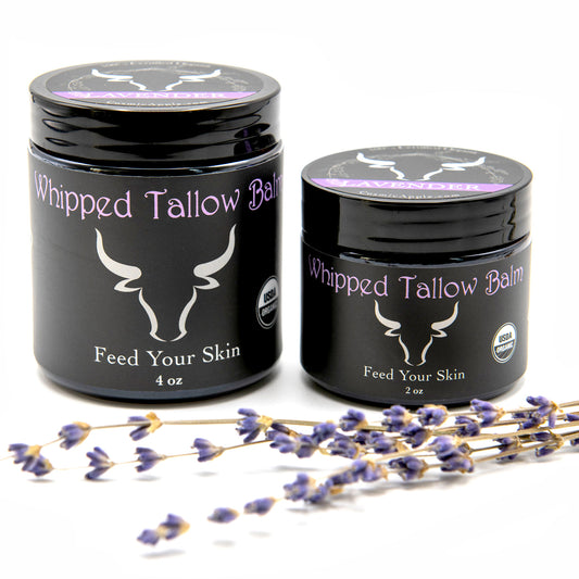 Certified 100% Organic Whipped Tallow Balm